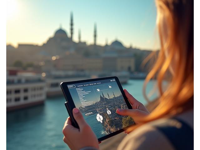 Turizm için sanal tur ve AR rehberlik uygulaması