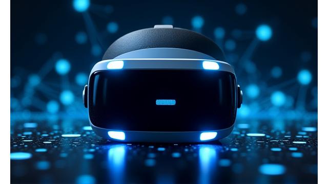 SteamVR logosu ve uyumlu bir VR kulaklık